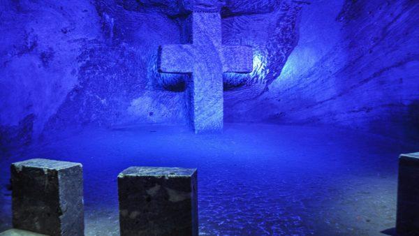 Viaggio in colombia cattedrale Zipaquirà